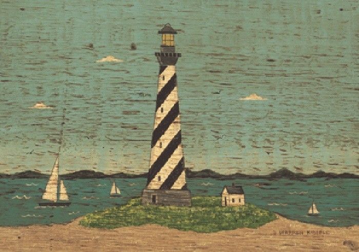 Warren Kimble Lighthouse II